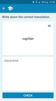 JA-ES Dictionary android App screenshot 3